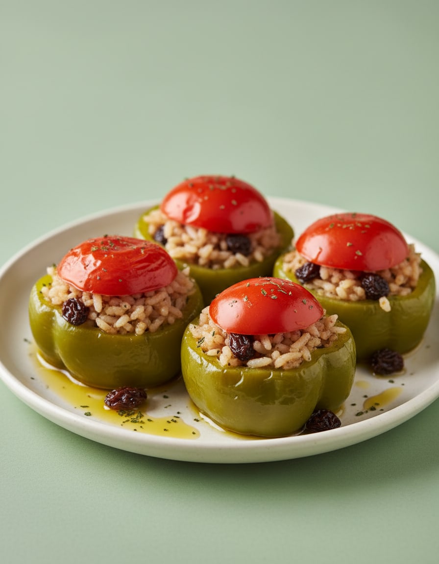 Stuffed Peppers in Olive Oil