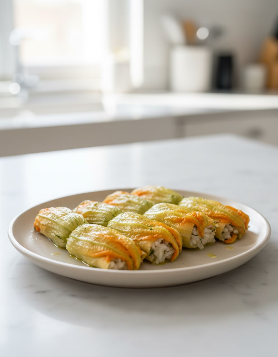 Stuffed Zucchini Flowers