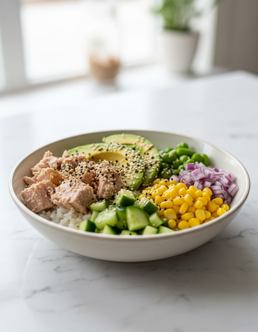 Tuna Avocado Bowl
