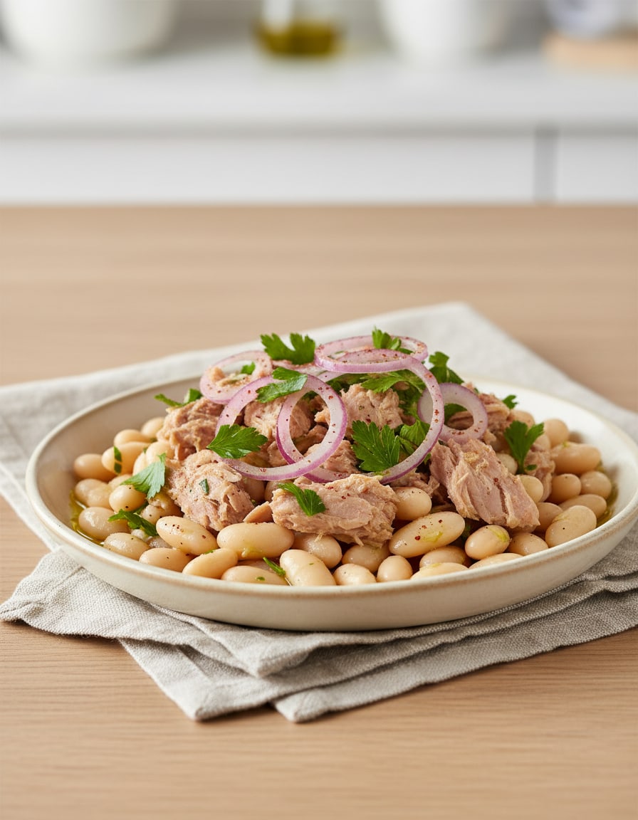 Tuna White Bean Salad