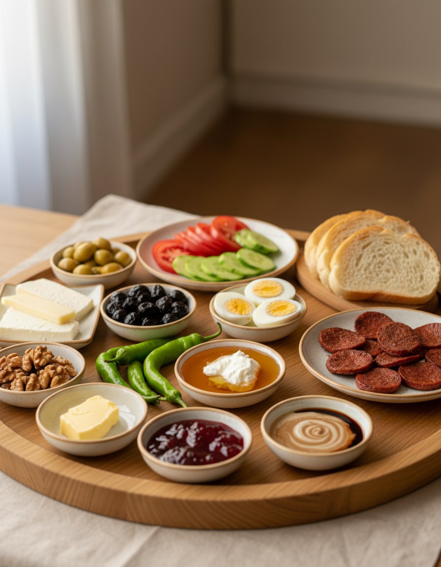 Turkish Breakfast Spread