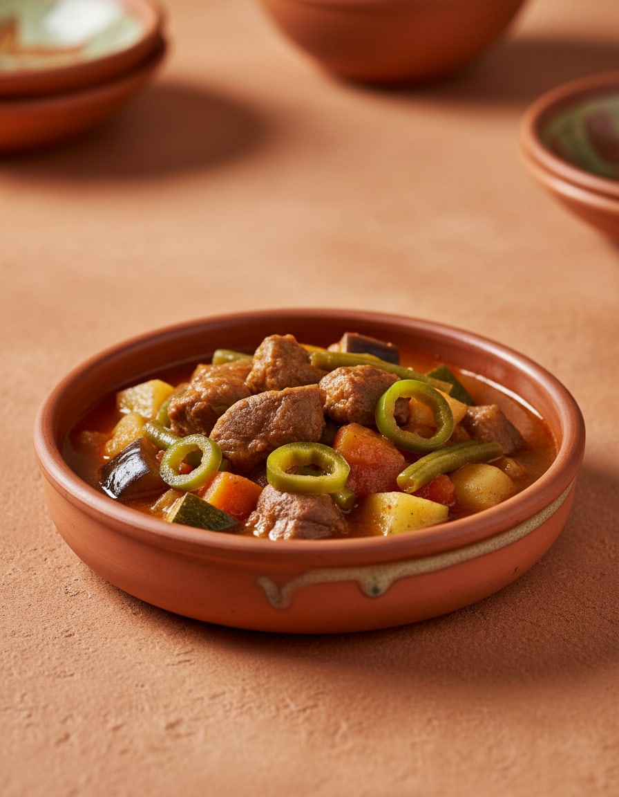 Turlu (Turkish Beef and Vegetable Stew)
